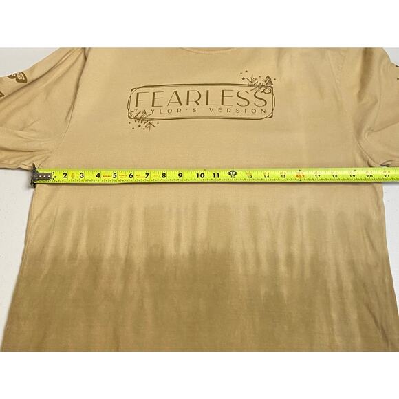 Fearless (Taylor’s Version) You’re Not Sorry Ombré Shirt Size Large - Picture 7 of 9